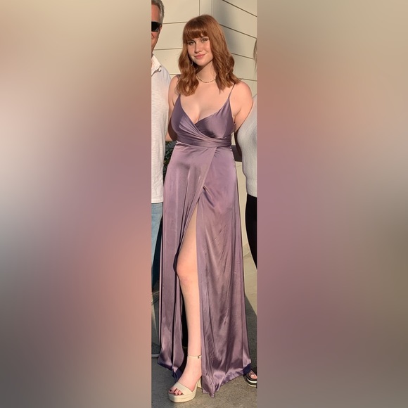 Purple formal dress - Picture 5 of 6